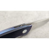 СИНІЙ ПТАХ авторський складаний ніж ручної роботи Androshchuk Knives, сталь S125V, 65 HRC, купити замовити в Україні